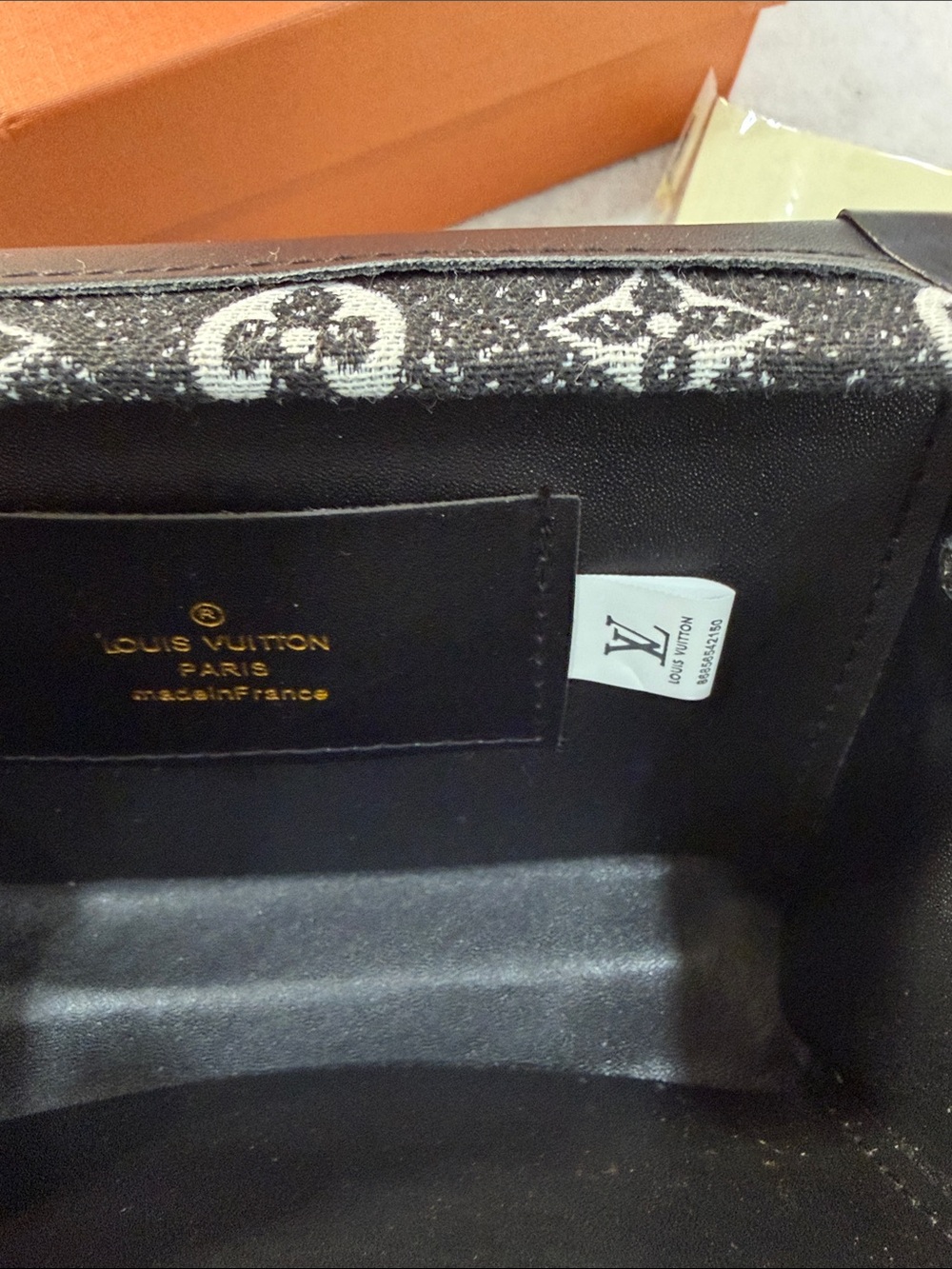 Black Mini Trunk Crossbody with Gold Hardware - Picture 9 of 12